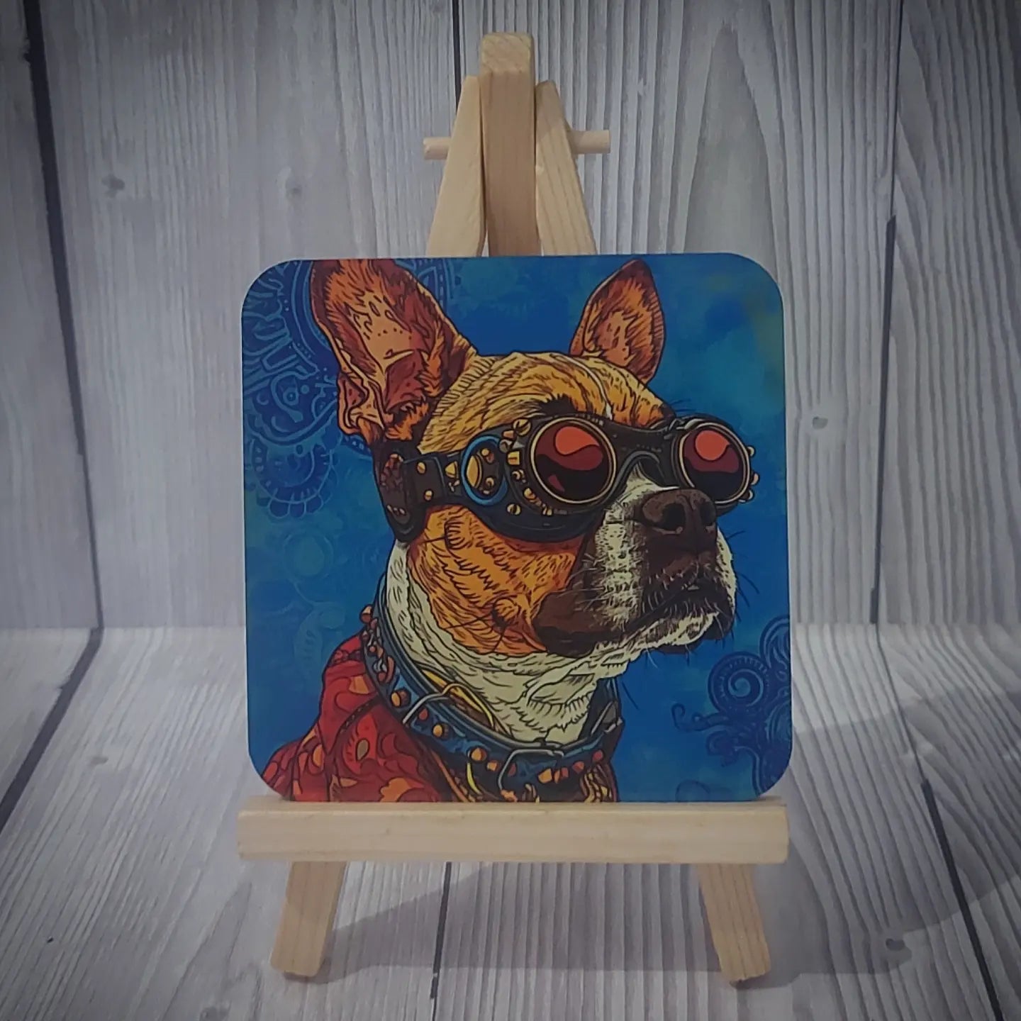 Steam Punk Dog Coasters