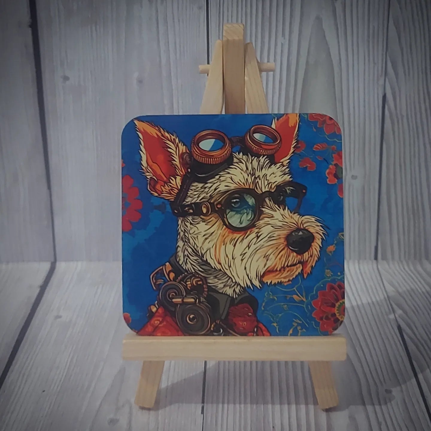 Steam Punk Dog Coasters