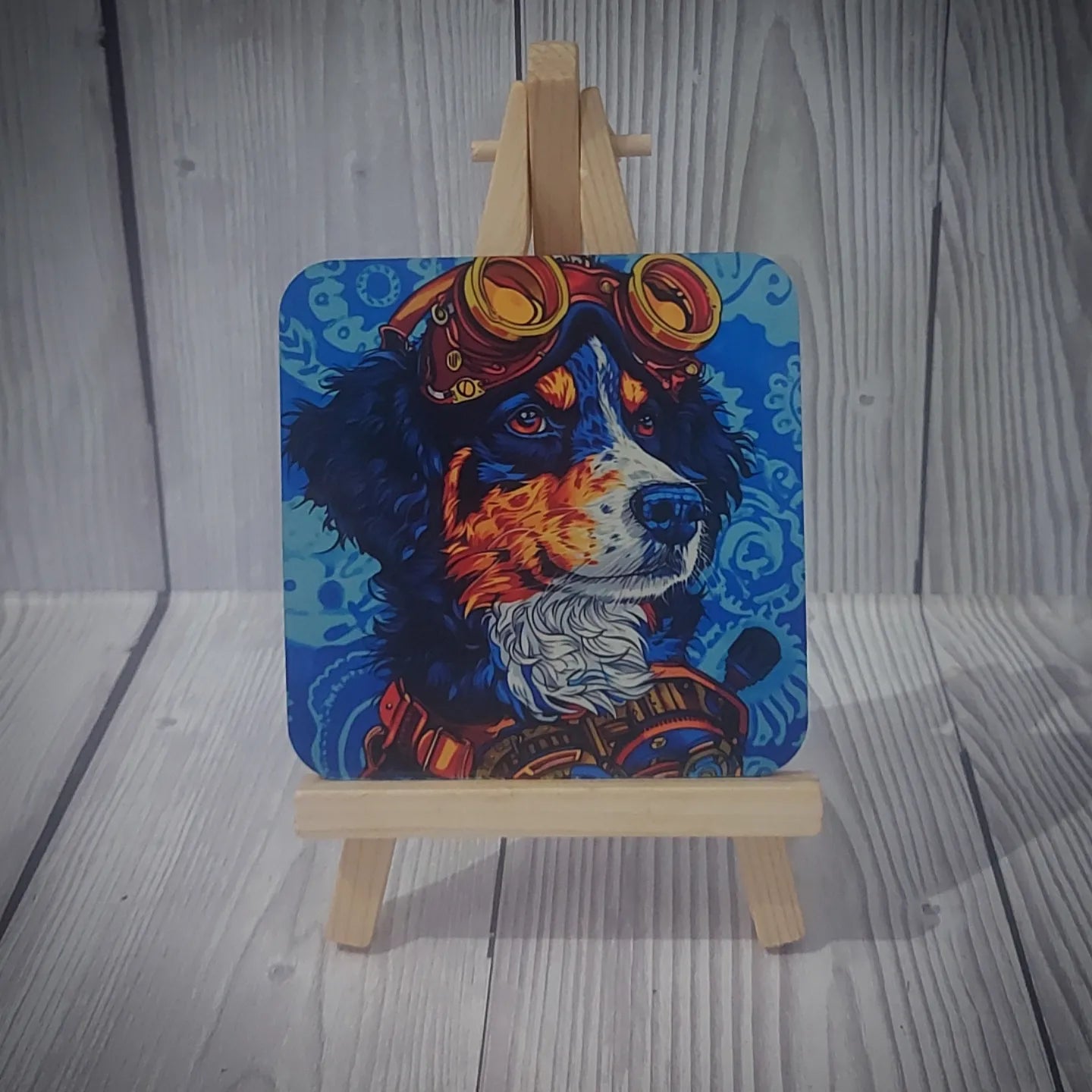 Steam Punk Dog Coasters