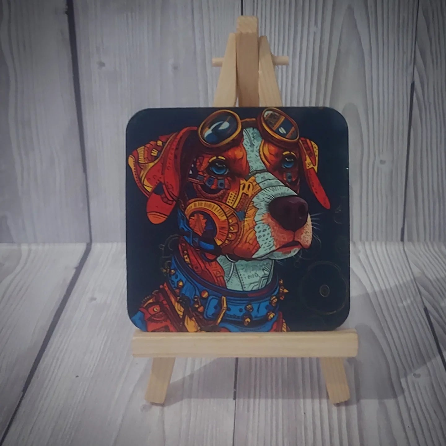 Steam Punk Dog Coasters