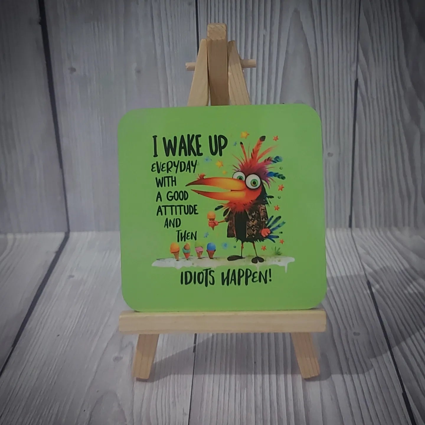 Quirky Sarcasm Animal Coasters